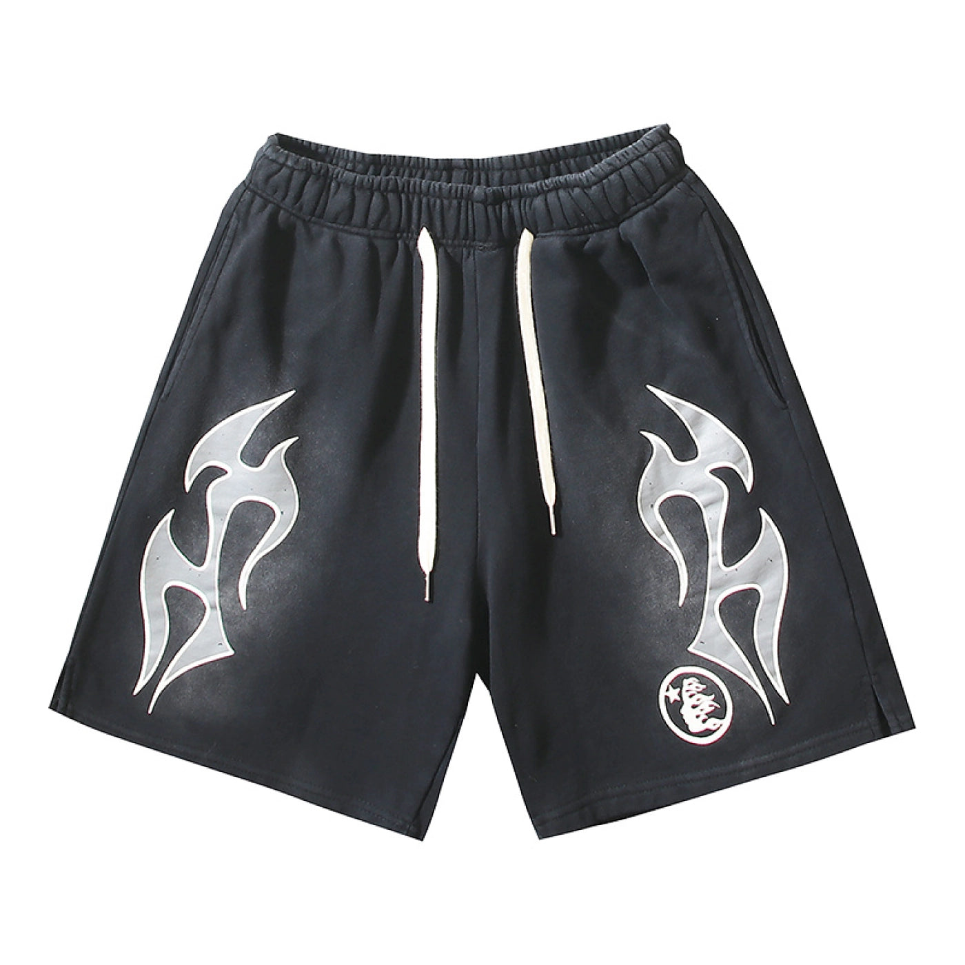 Hellstar Shorts flame black