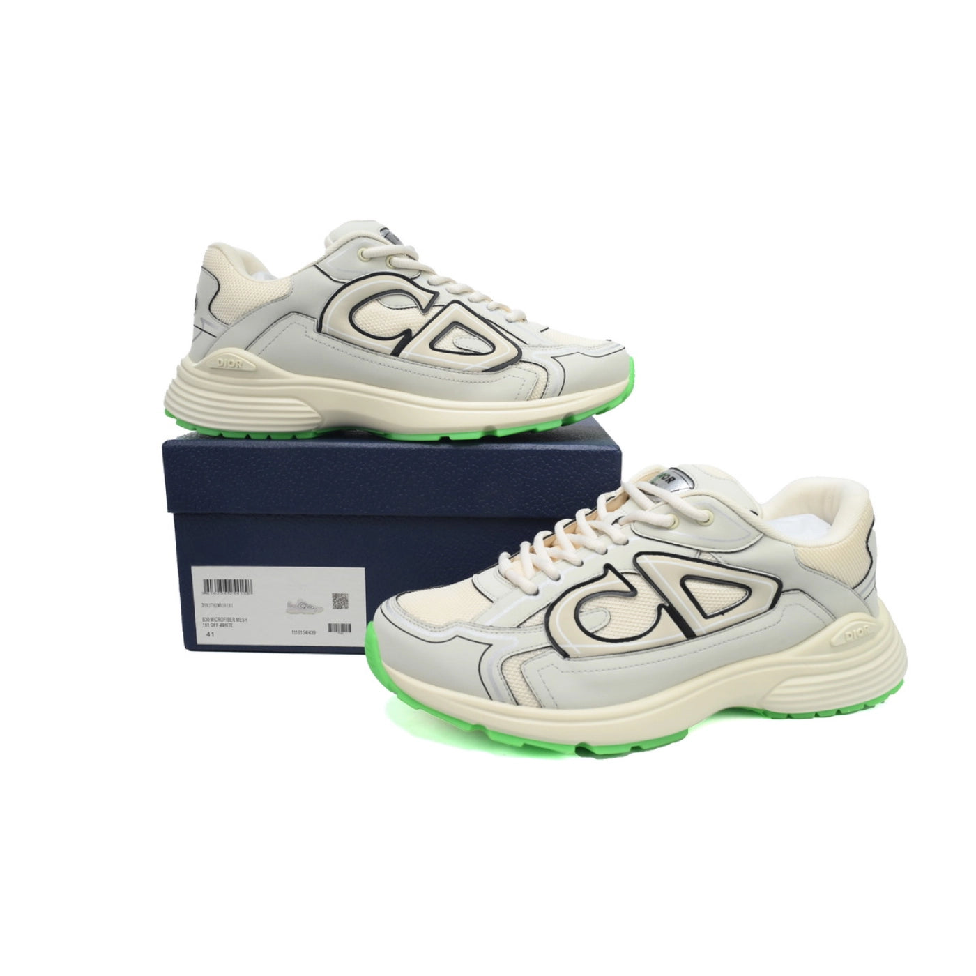 Dior B30 Reflective CD30 - Cream Green