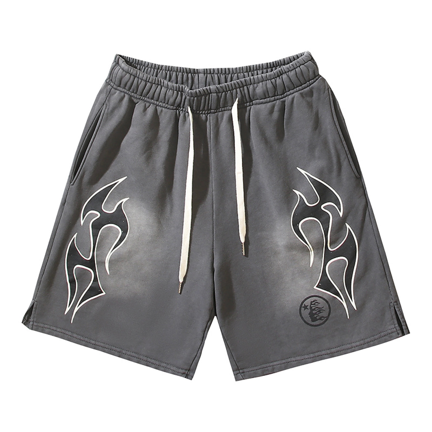Hellstar Shorts  Dark Grey